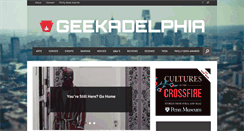 Desktop Screenshot of geekadelphia.com